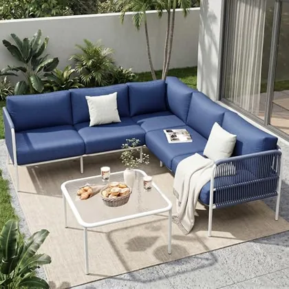 JOCOEVOL Patio Furniture Set for 5