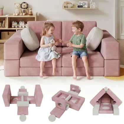 JOCOEVOL Modular Kids Play Couch