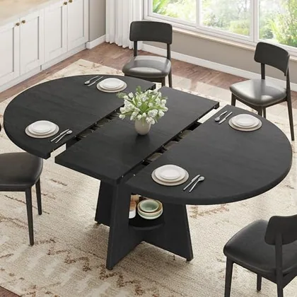 JOCOEVOL 43''-59'' Extendable Dining Table
