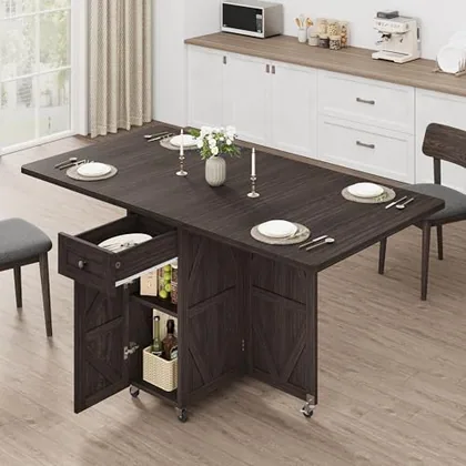 JOCOEVOL Space Saving Folding Dining Table