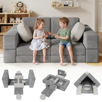 JOCOEVOL Modular Kids Play Couch