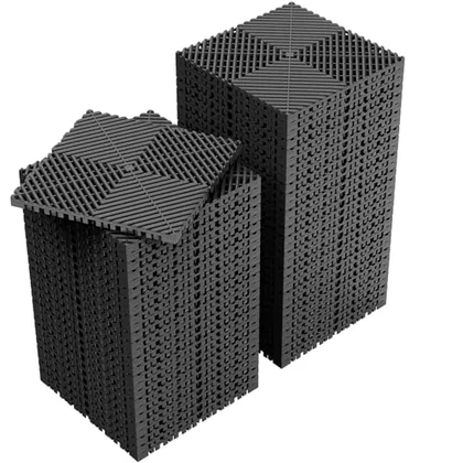 JOCOEVOL 60-Pcs Interlocking Tile