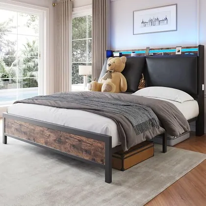 JOCOEVOL Full Size Bed Frame